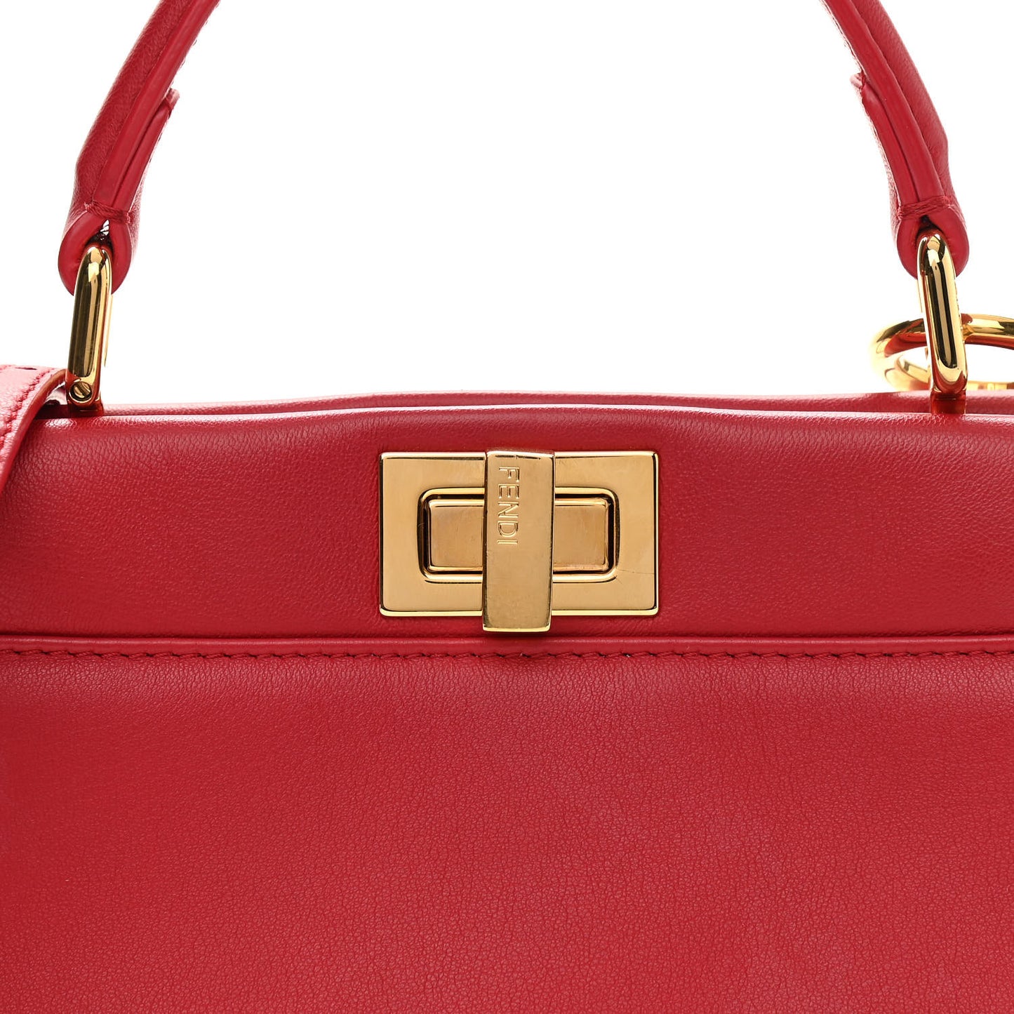 Nappa Mini Peekaboo Iconic Satchel Fragola