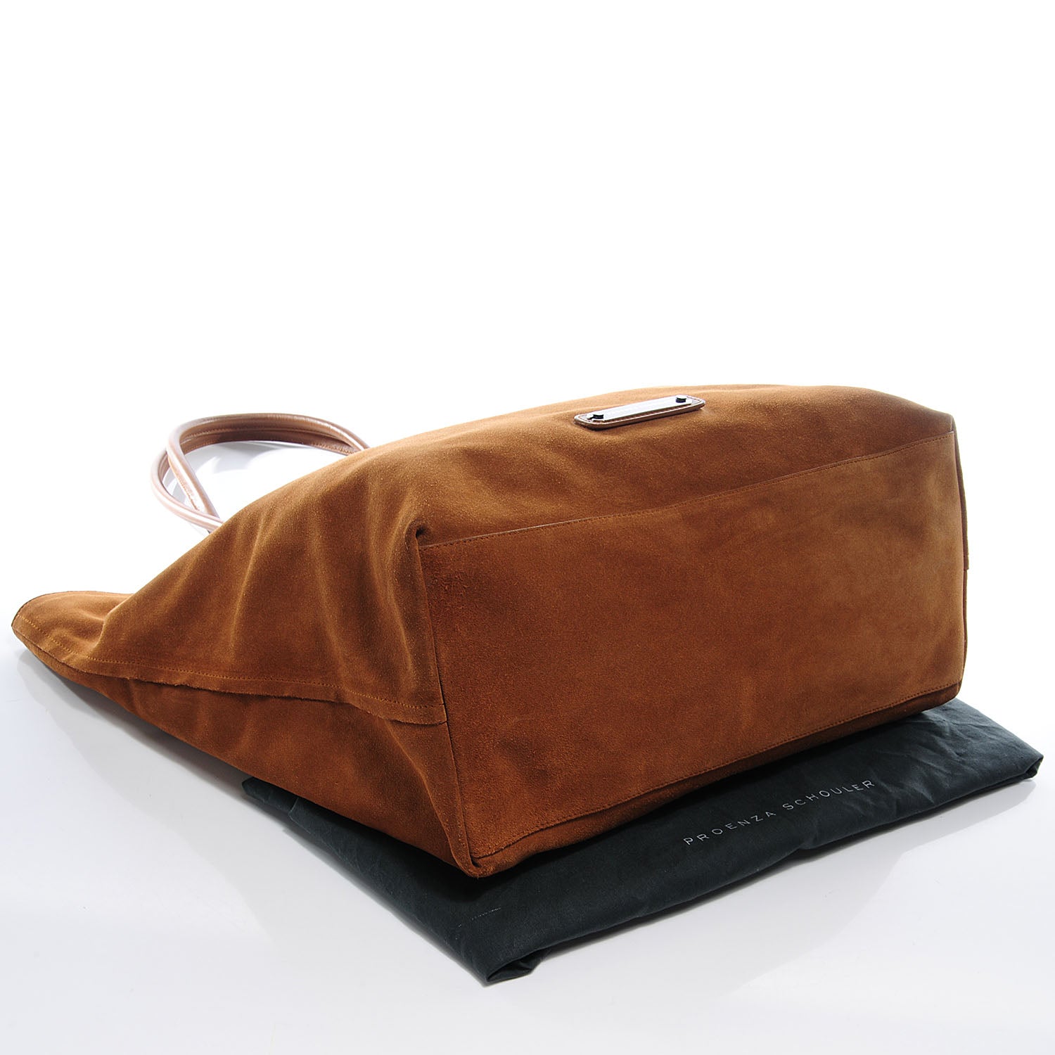 Proenza Schouler Suede PS1 Large Shopper Tobacco 4 of 11