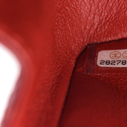 Chanel Aged Calfskin Quilted 2.55 Reissue Mini Flap Red 9 of 10