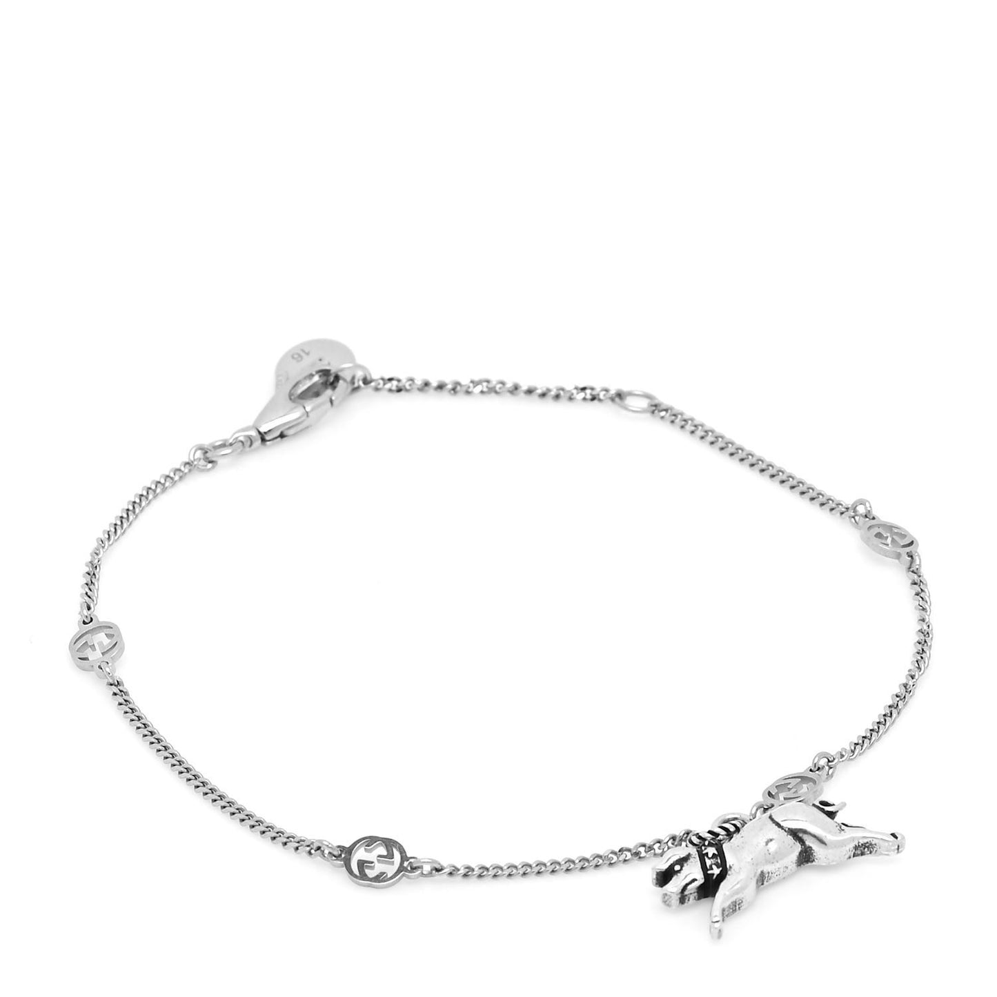 Sterling Silver Piglet Bracelet