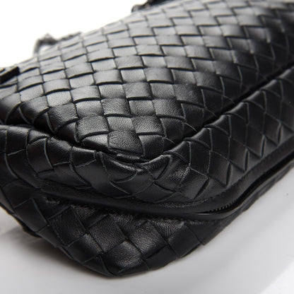Bottega Veneta Nappa Intrecciato Mini Messenger Bag Nero Black 10 of 11