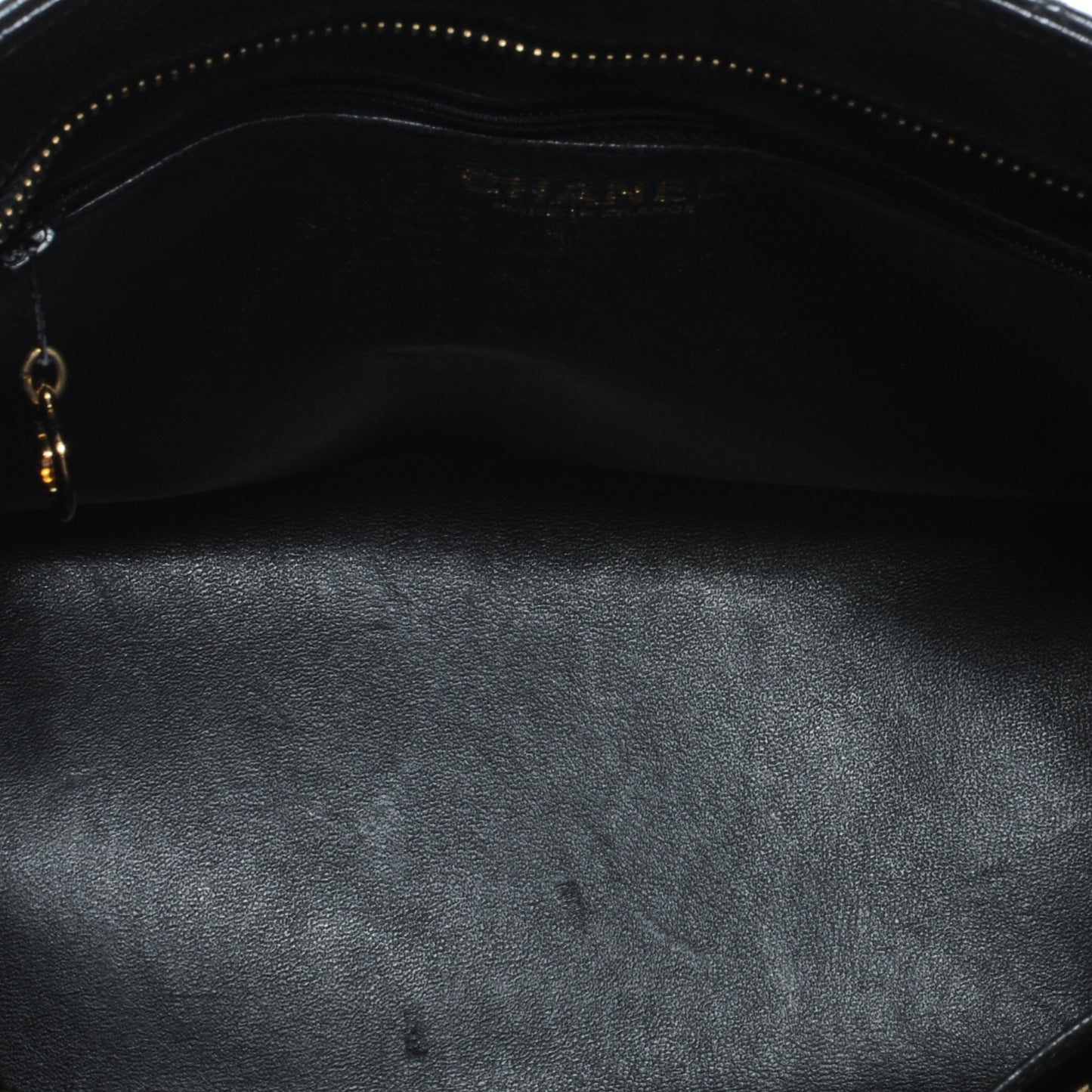 Caviar Medallion Tote Black