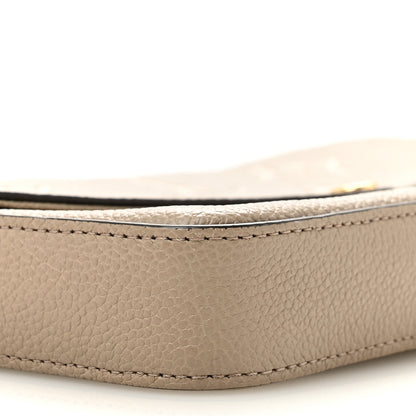 Louis Vuitton Empreinte Monogram Giant Felicie Pochette Tourterelle Creme 8 of 10