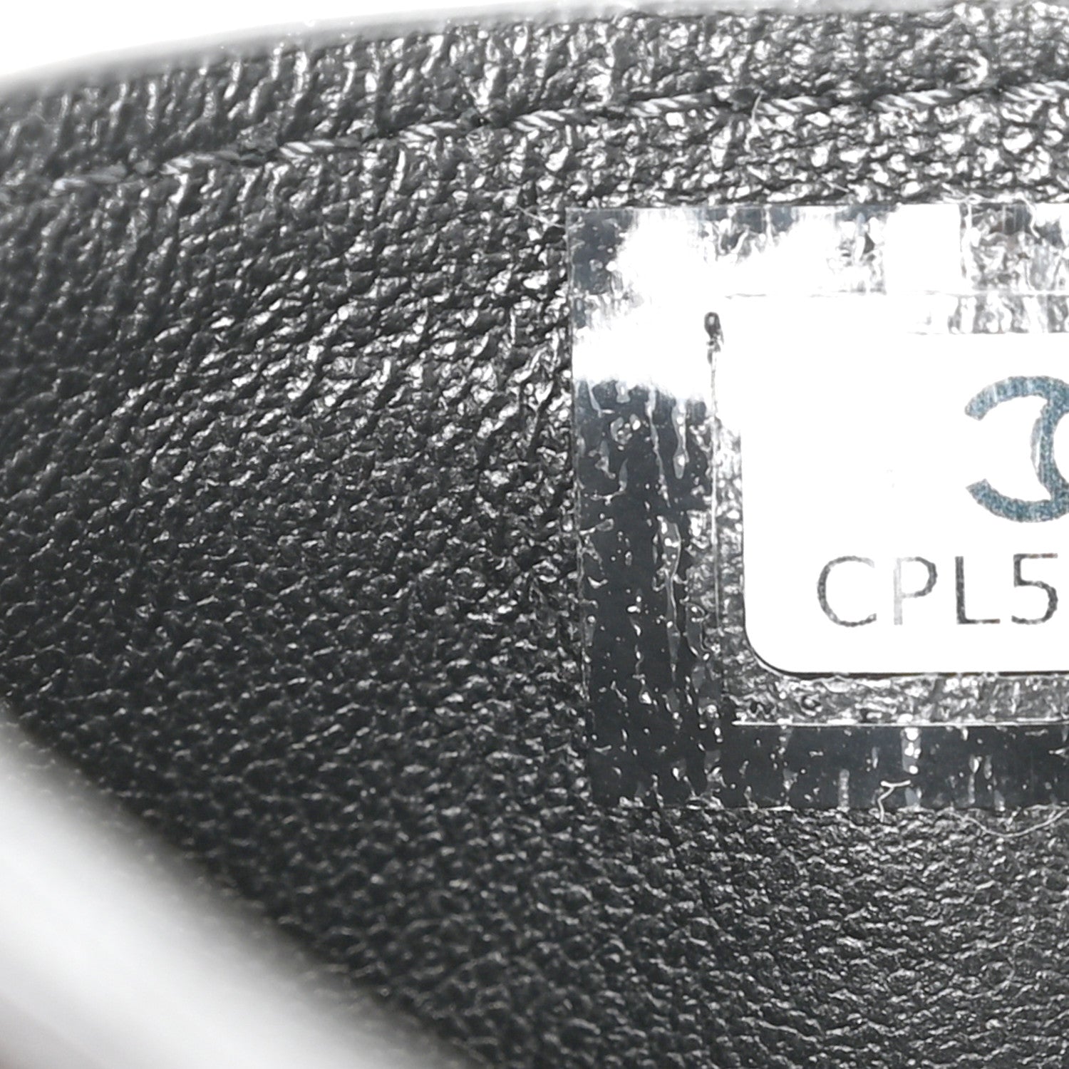 Chanel Calfskin Crocodile Embossed Crococo Card Holder Black 7 of 8