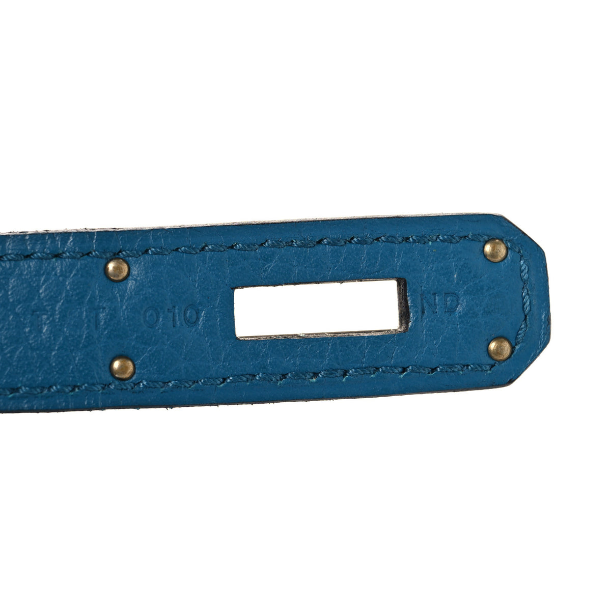 Hermes Togo Kelly Retourne 32 Bleu Izmir 7 of 12