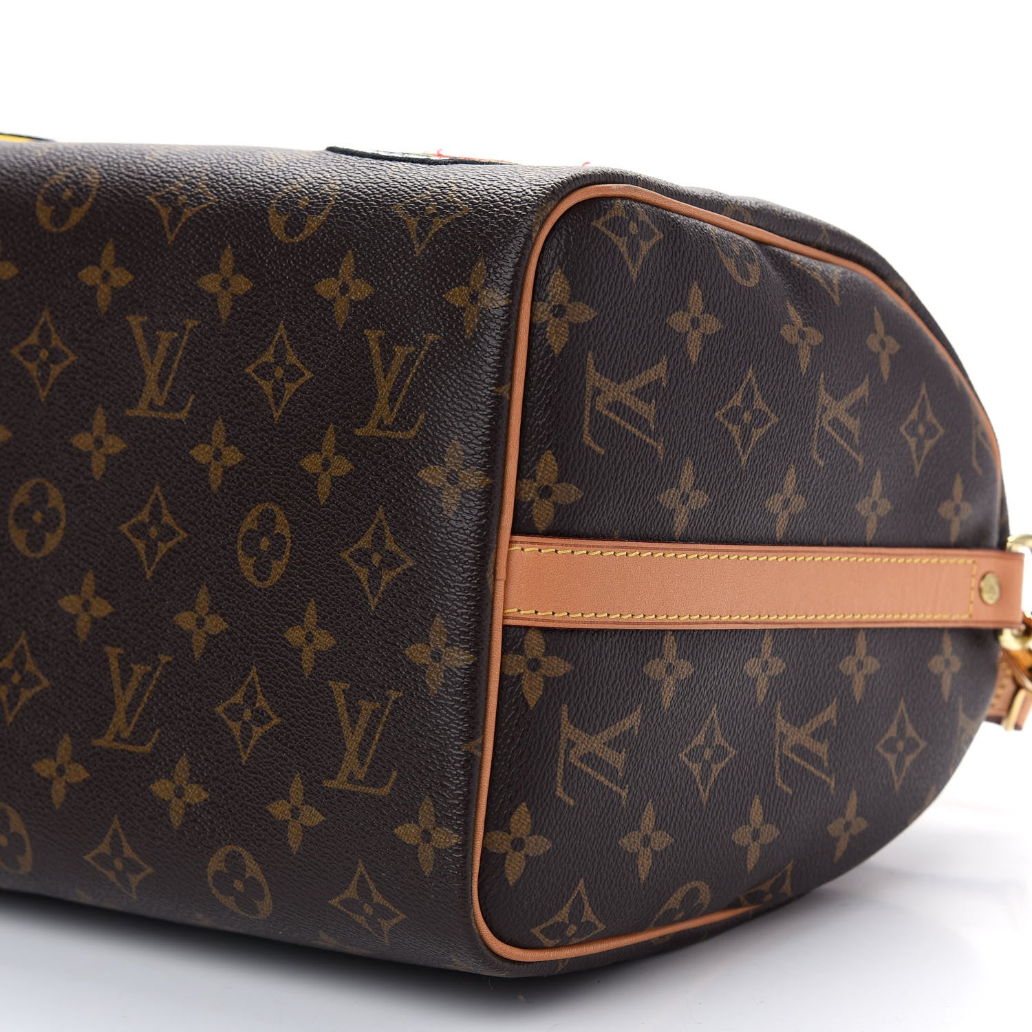 Louis Vuitton Monogram Patches Speedy Bandouliere 30 9 of 9