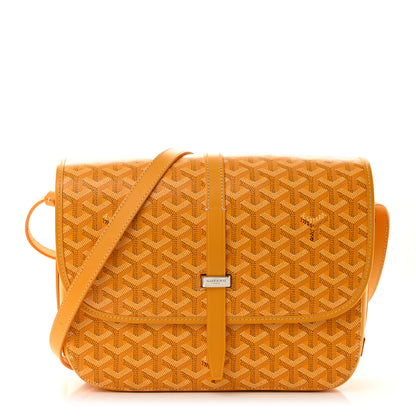 Goyard Goyardine Belvedere II MM Messenger Bag Yellow 1 of 10