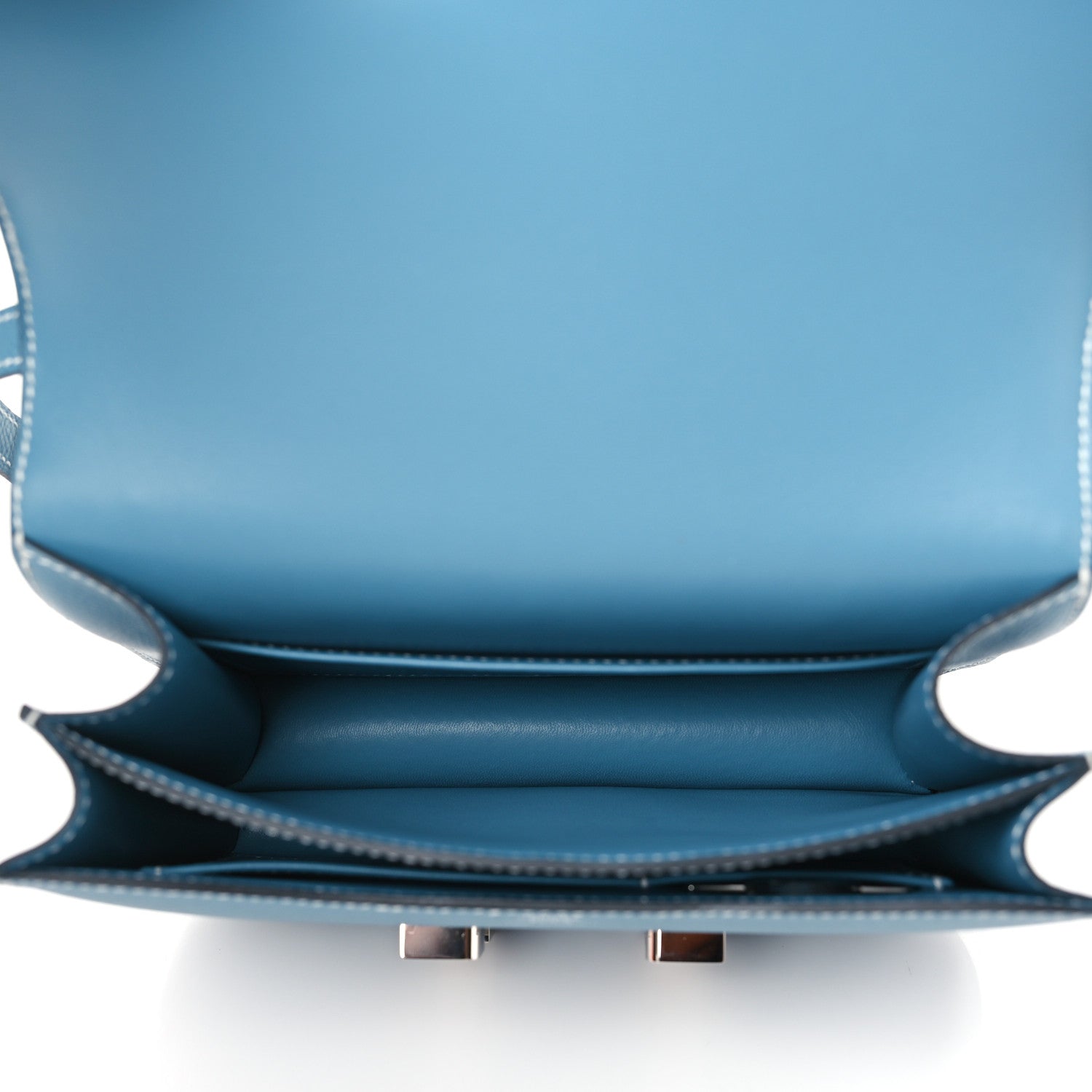 Hermes Epsom Constance 18 New Blue Jean 5 of 10
