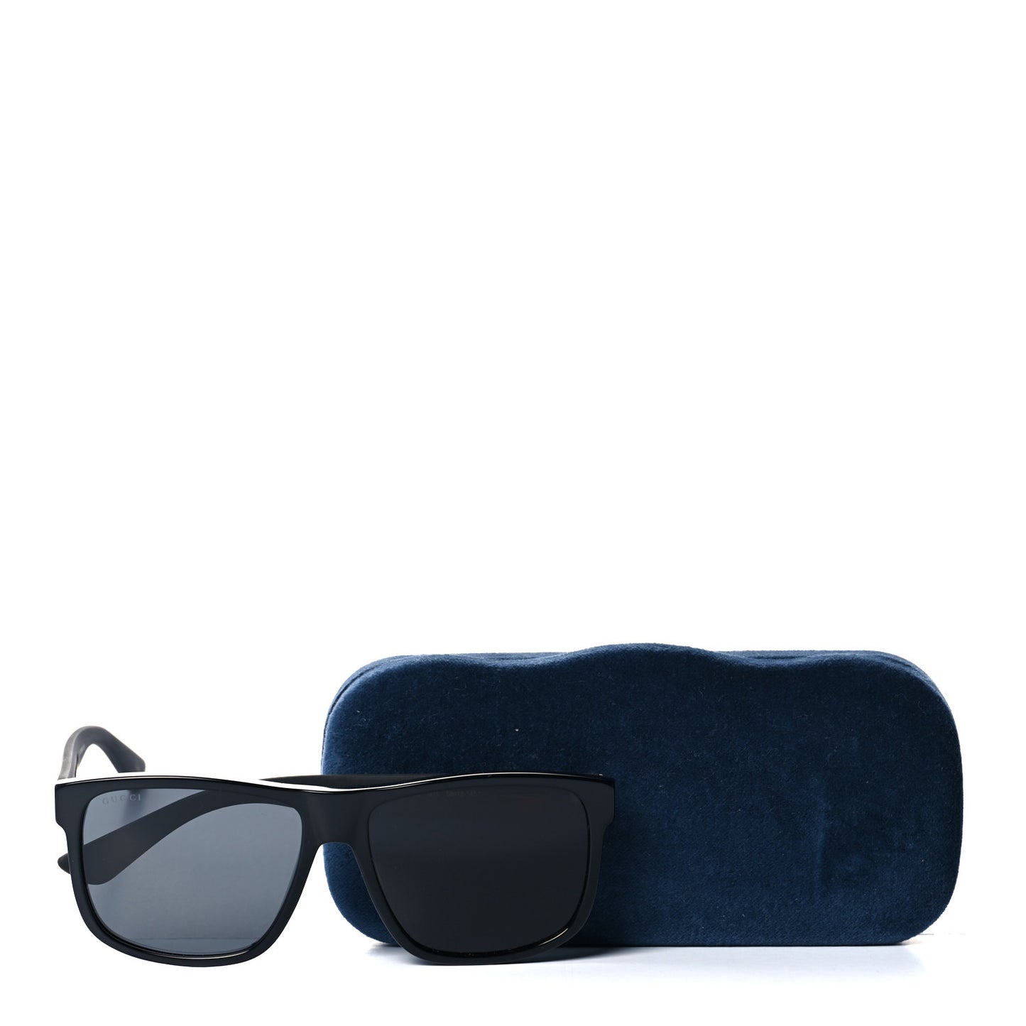 Web Square Frame GG0010S Sunglasses Black