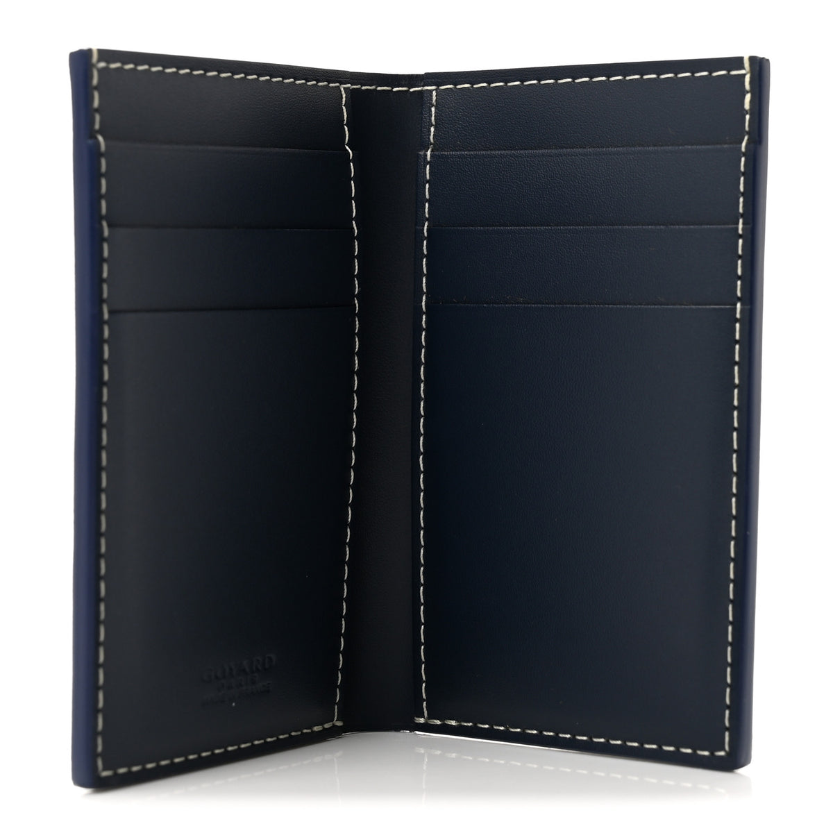 Goyardine Saint Pierre Card Holder Navy