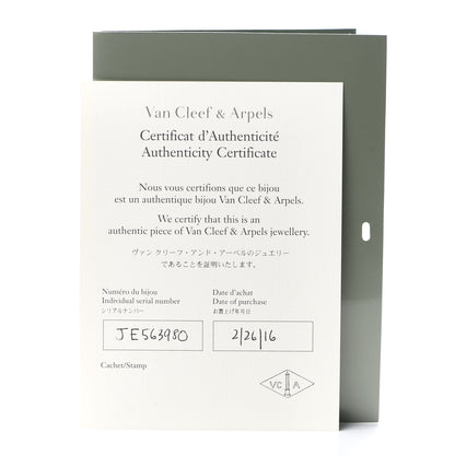 Van Cleef & Arpels 18K White Gold Mother of Pearl 10 Motifs Vintage Alhambra Necklace 7 of 8