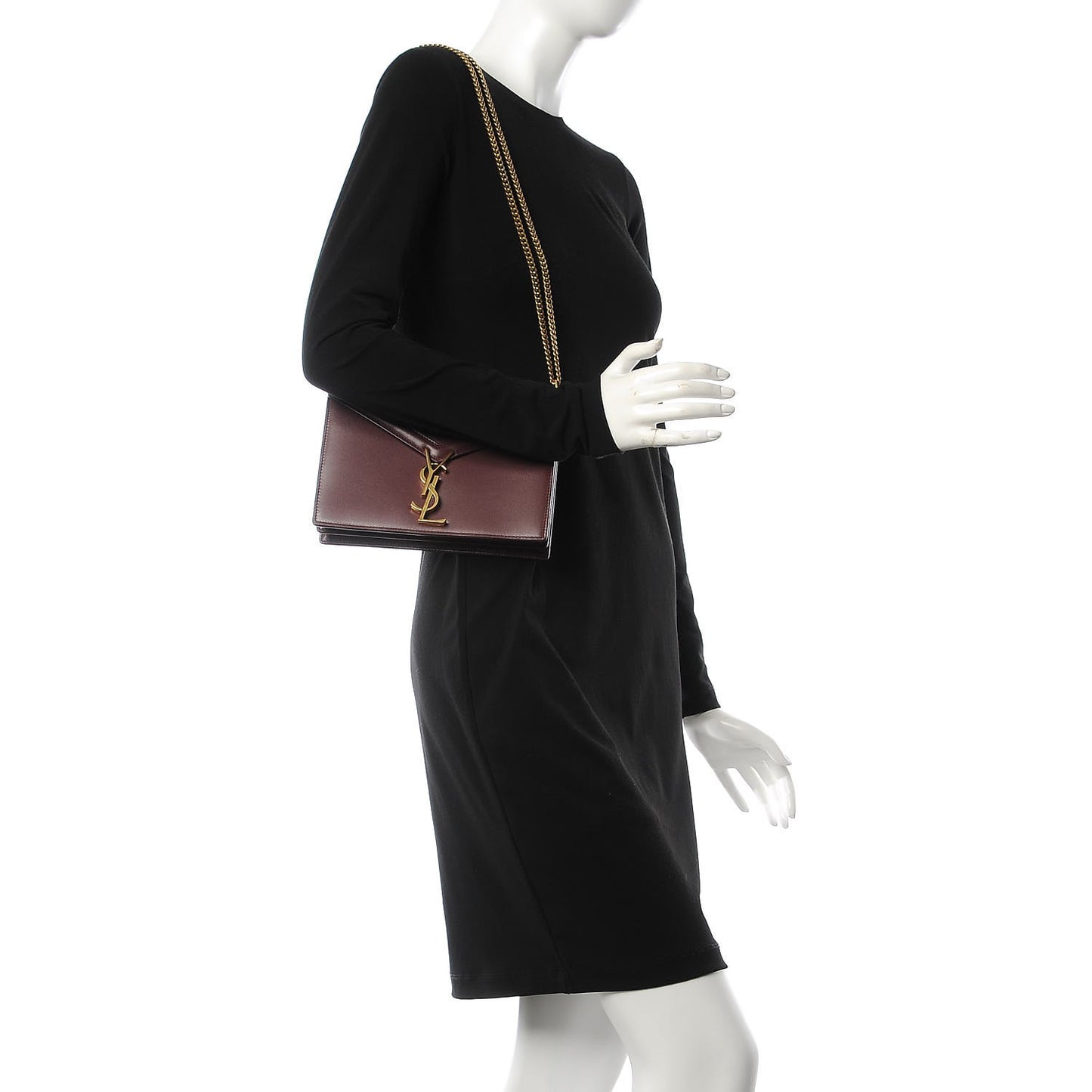 Calfskin Monogram Marceau Crossbody Bag Rouge Legion