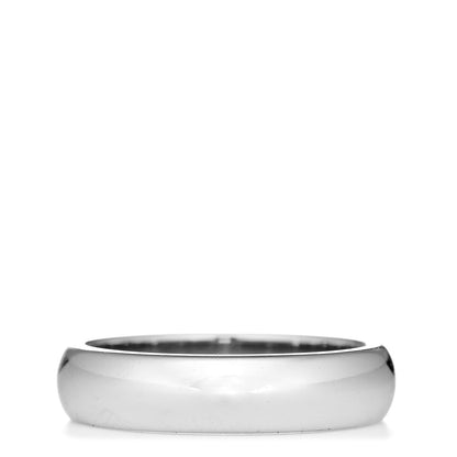 Tiffany Platinum 4.5mm Classic Wedding Band Ring 51 5.75 1 of 5