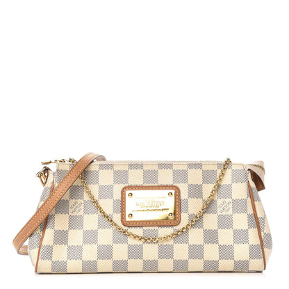 Louis Vuitton Damier Azur Eva Clutch 1 of 10