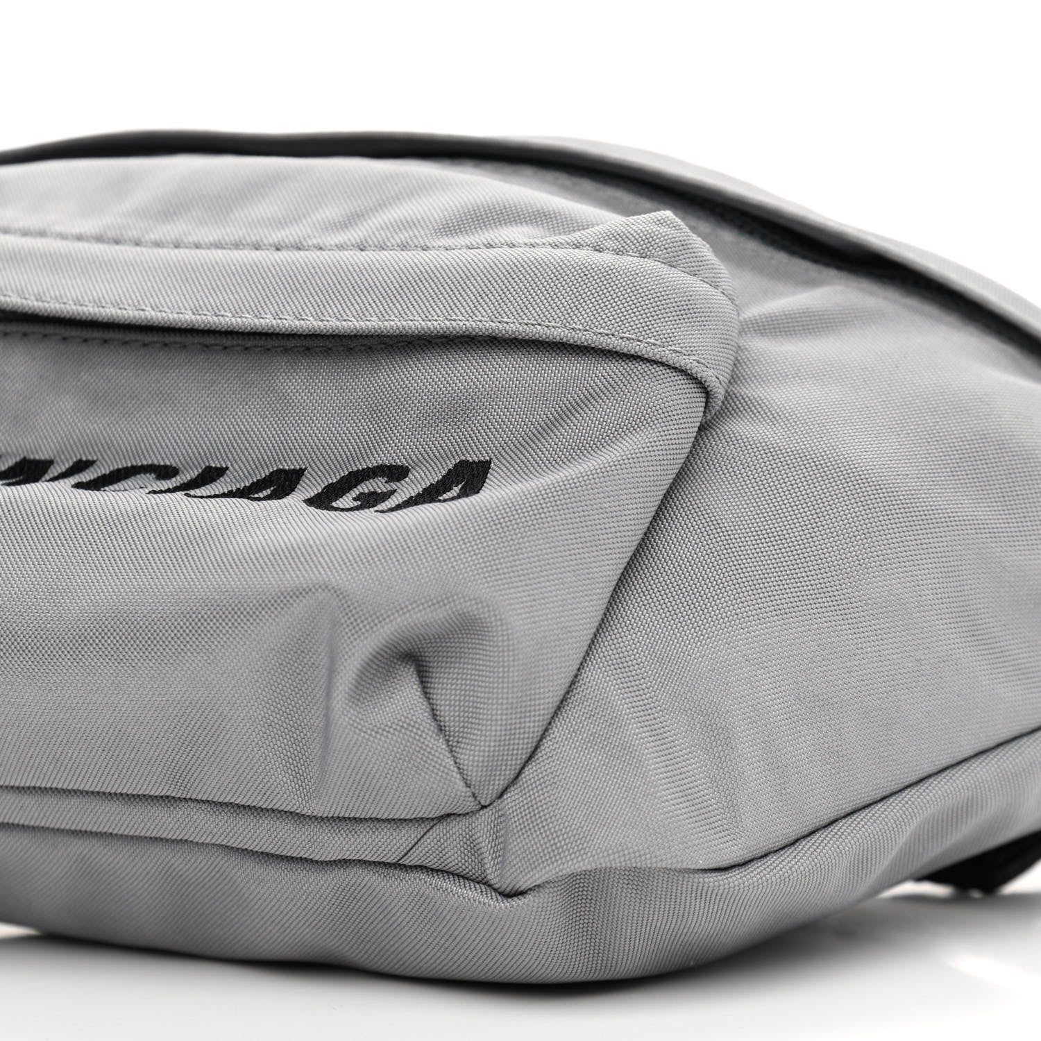 Balenciaga Nylon Wheel Logo Belt Bag Gris Cendre 10 of 10