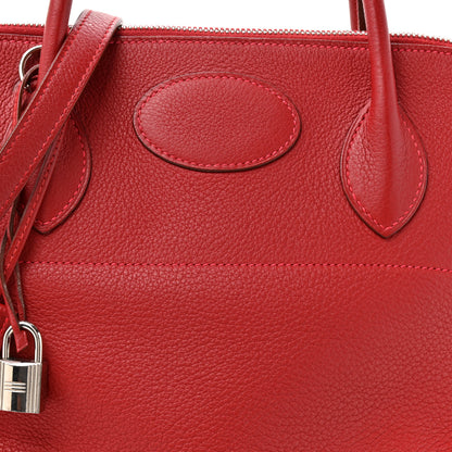 Hermes Taurillon Clemence Bolide 31 Rouge Garance 8 of 14