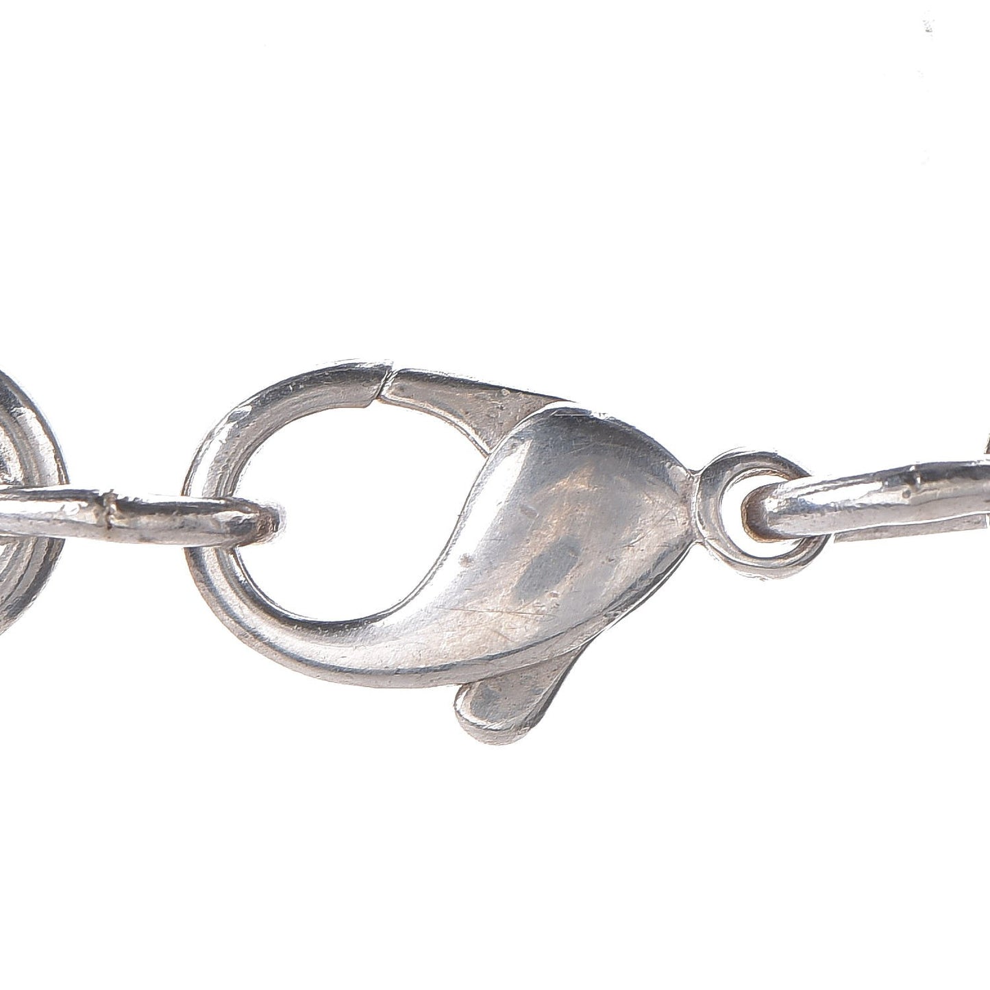 Sterling Silver Heart Tag Necklace