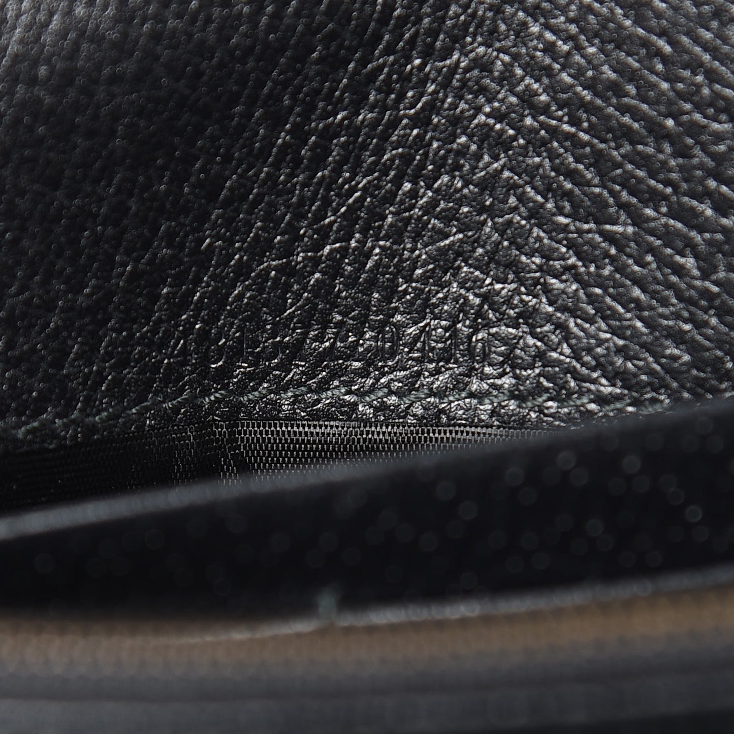 Calfskin Web Mini Dionysus Chain Wallet Black