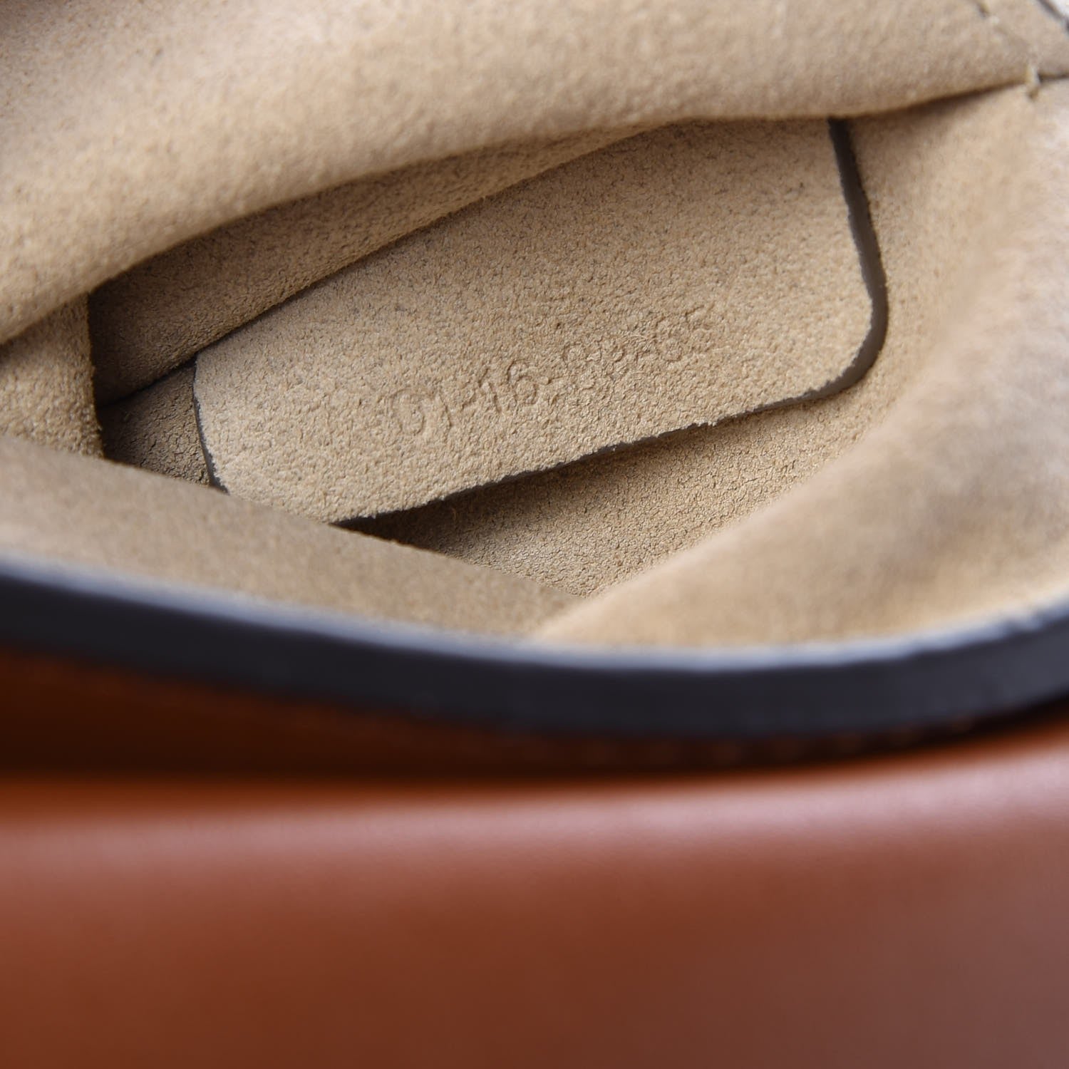 Chloe Suede Calfskin Small Faye Shoulder Bag Tobacco 7 of 10
