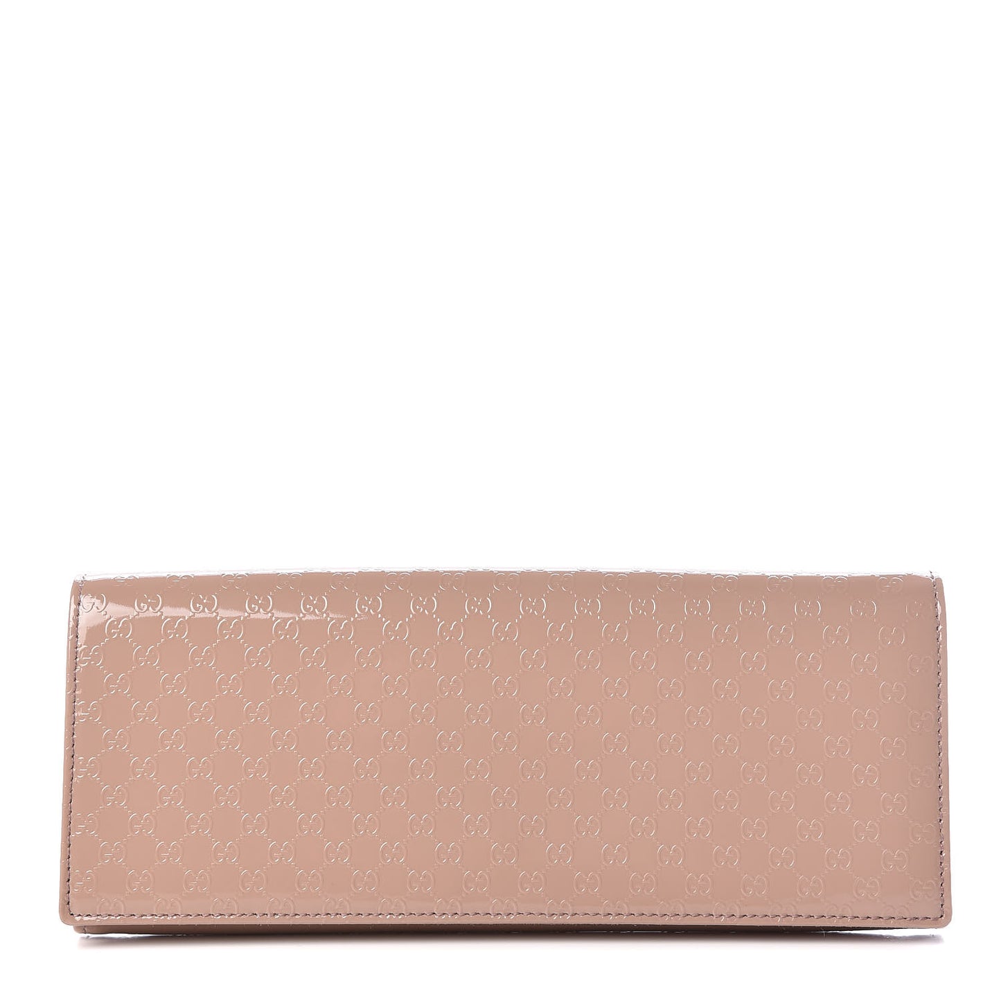 Patent Microguccissima Small Broadway Clutch Dark Cipria