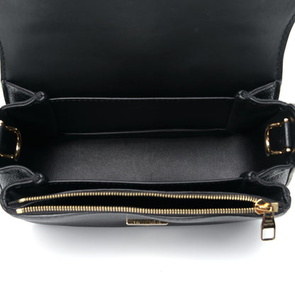 Louis Vuitton Grained Calfskin Vivienne NM Black 4 of 5