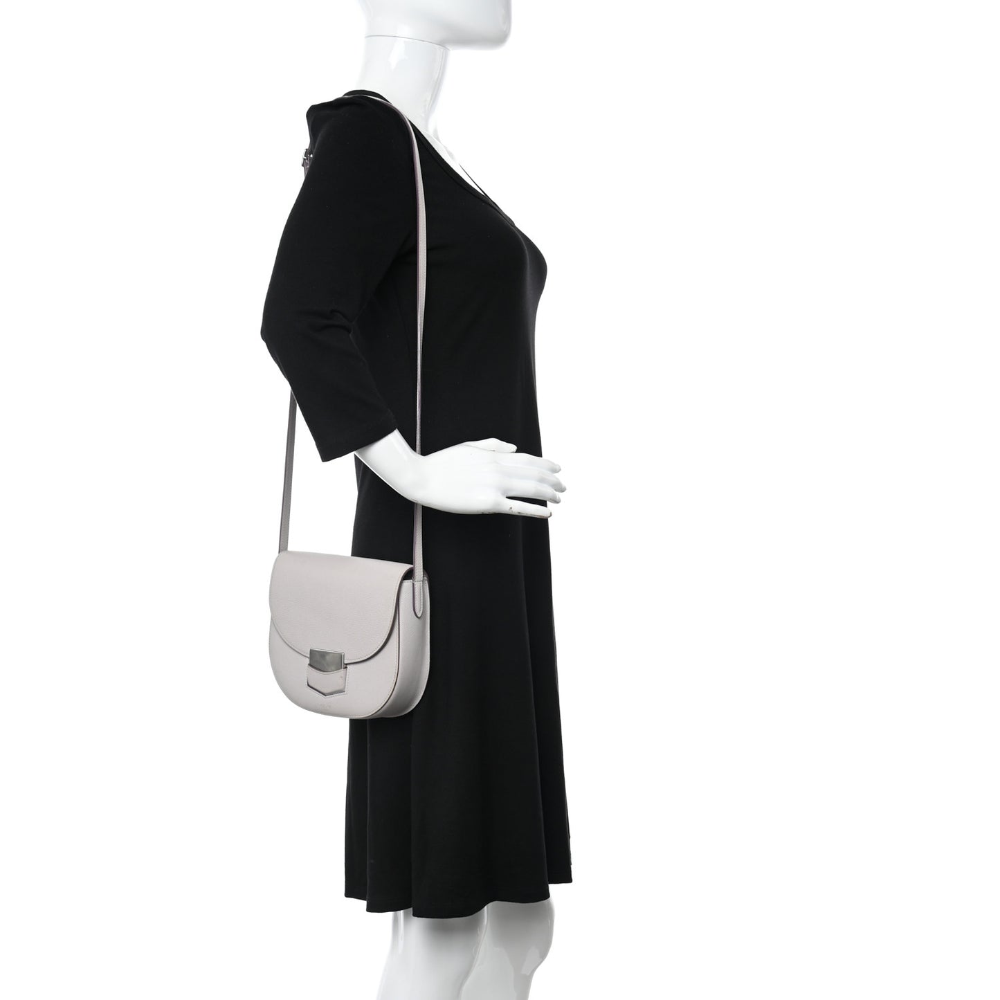 Grained Calfskin Medium Trotteur Ballerina