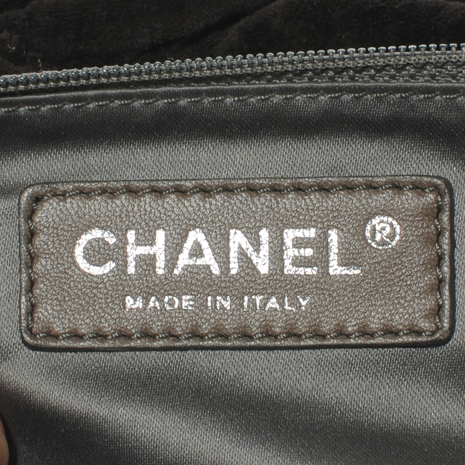 Chanel Velour Bubble Quilt Moscow Bowler Brown 3 of 8