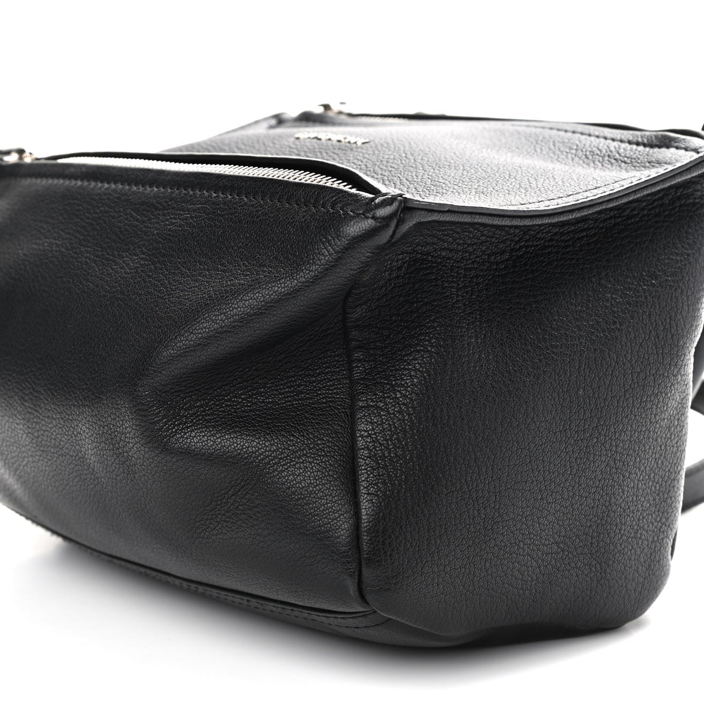 Sugar Goatskin Small Pandora Black