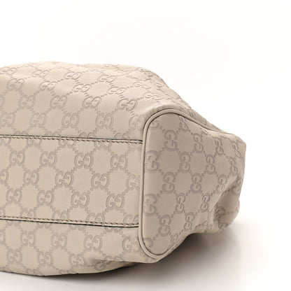 Gucci Guccissima Medium Sukey Tote Mystic White 10 of 10