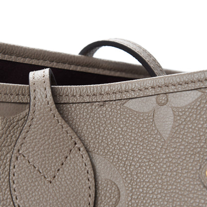Louis Vuitton Empreinte Monogram Giant Neverfull MM Tourterelle 8 of 12