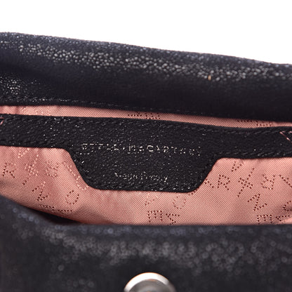 Stella McCartney Shaggy Deer Mini Falabella Fold Over Tote Black 6 of 9