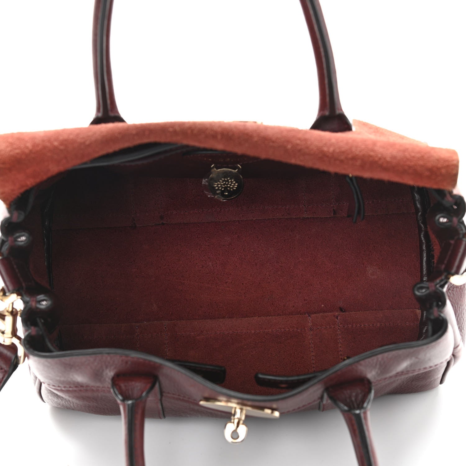 Mulberry Soft Grain Calfskin Small Bayswater Oxblood 5 of 16