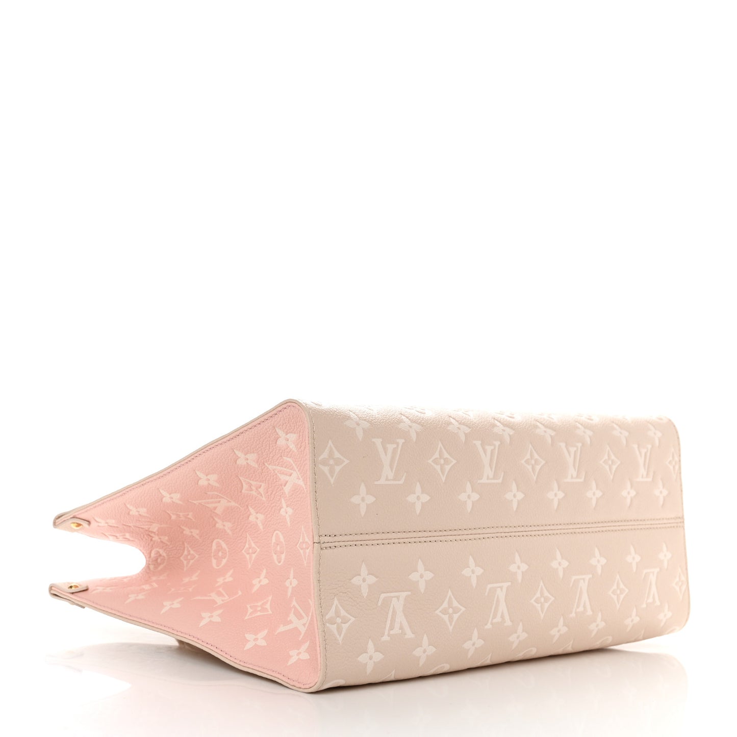 Empreinte Monogram Spring In The City Onthego MM Beige Pink Yellow
