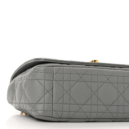 Christian Dior Calfskin Cannage Small Caro Bag Grey 9 of 12