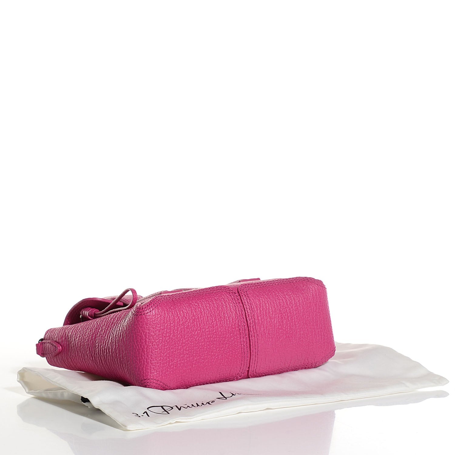 3.1 Phillip Lim 3.1 Textured Calfskin Mini Pashli Satchel Fuchsia 4 of 10