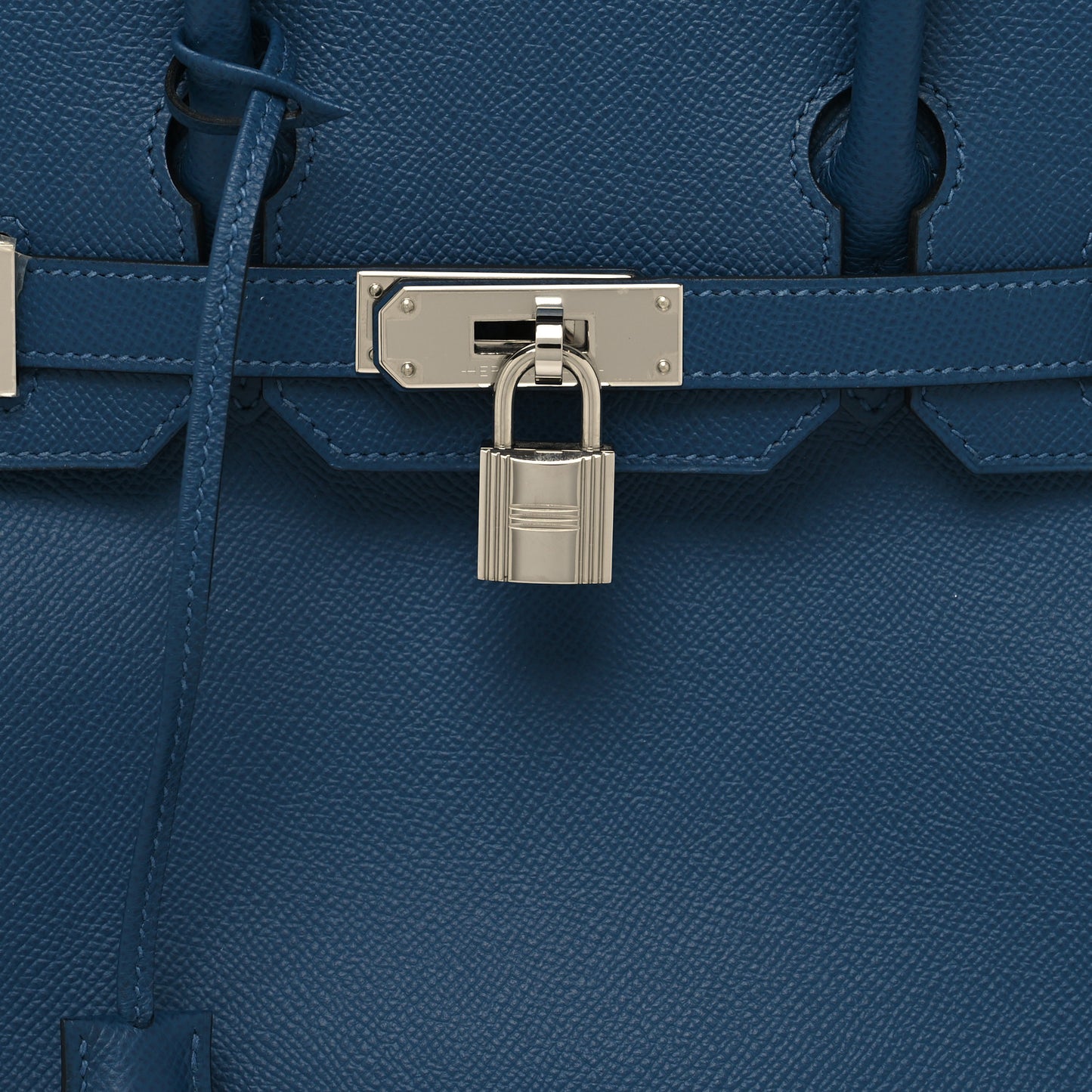 Epsom Birkin 30 Deep Blue