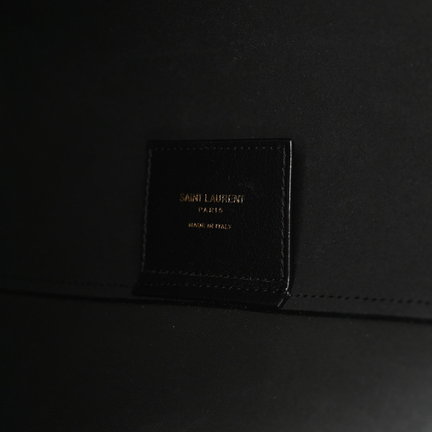 Saint Laurent Calfskin Large Shopping Tote Black 7 of 12