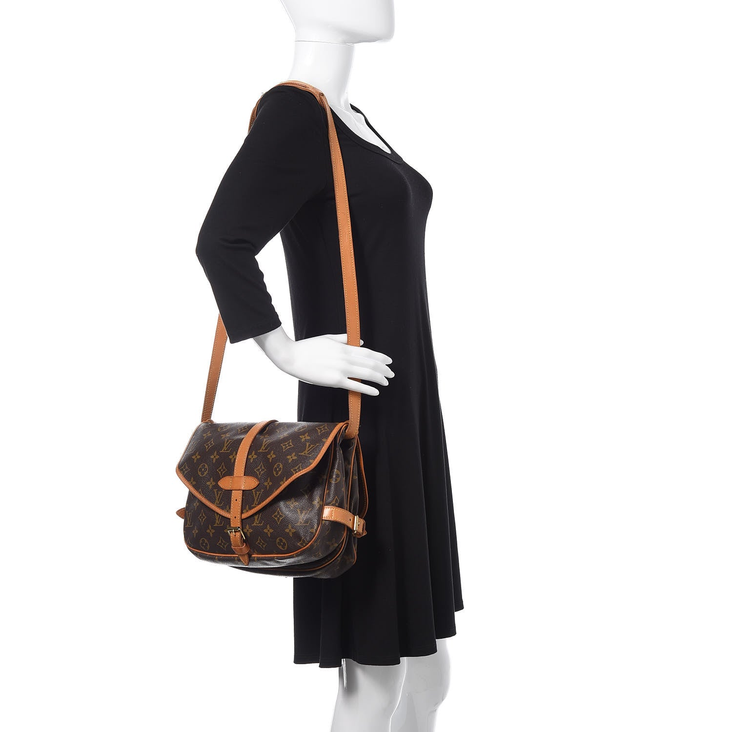 Louis Vuitton Monogram Saumur 30 2 of 12