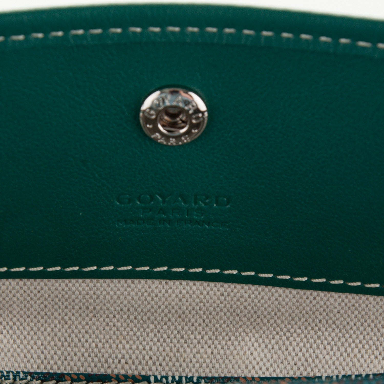 Goyard Goyardine Saint Louis GM Green 8 of 9