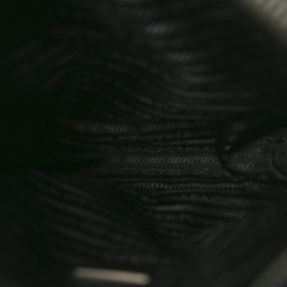 Prada Tessuto Nylon Vitello Hobo Black 5 of 9