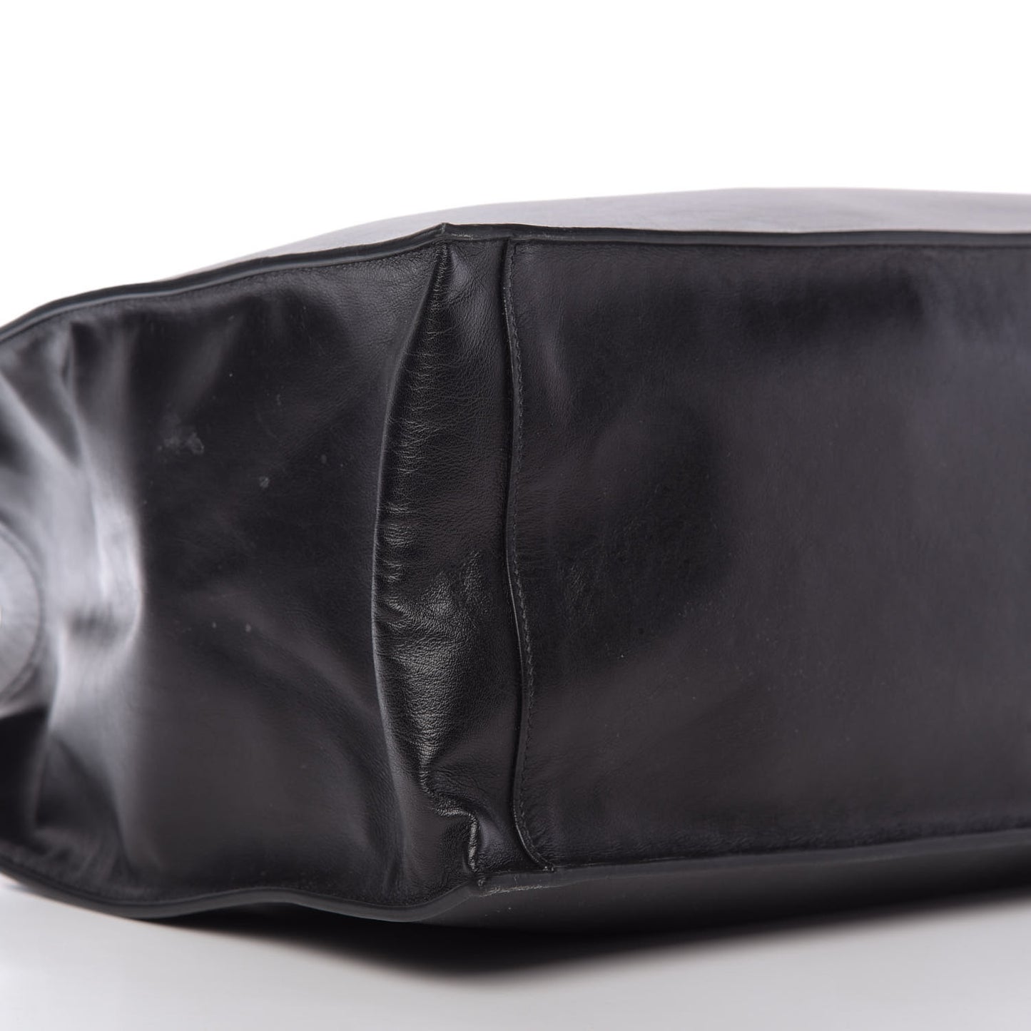 Vitello Rive Gauche Large Tote Black