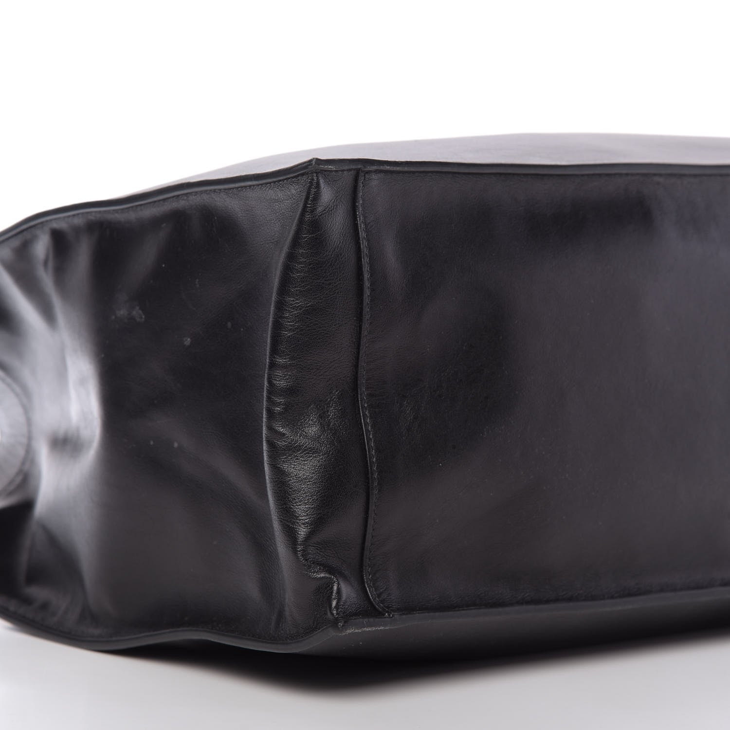 Saint Laurent Vitello Rive Gauche Large Tote Black 6 of 9