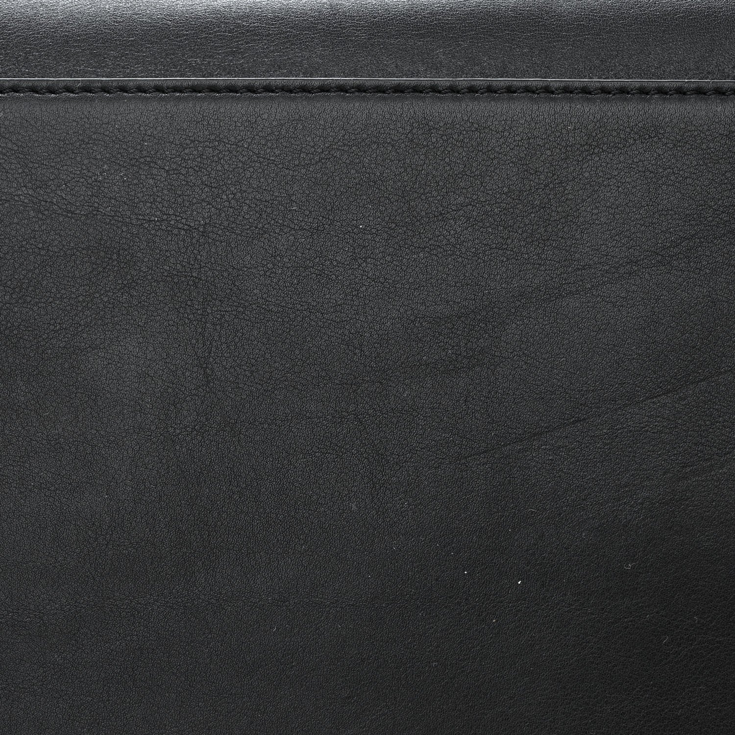 Versace Vitello Calfskin Signature Tote Black 11 of 12
