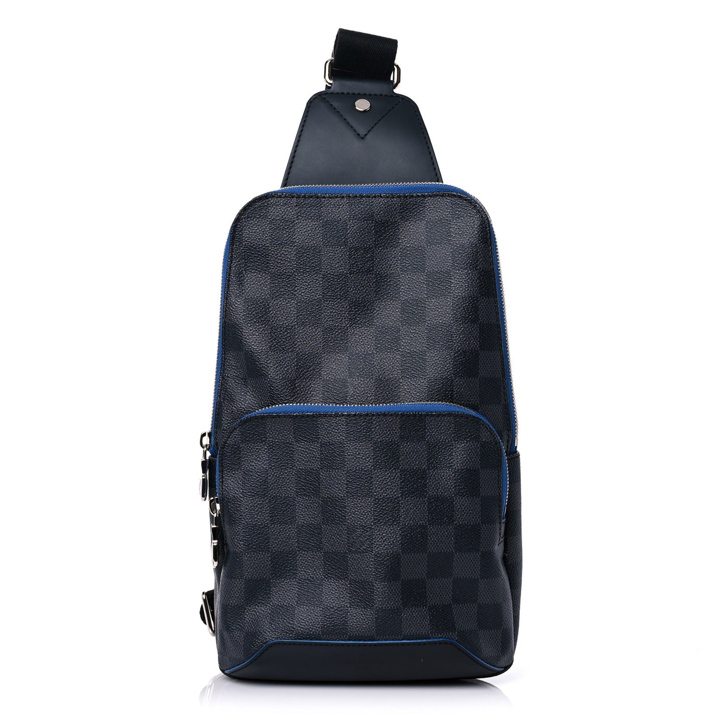 Damier Graphite Avenue Sling Backpack Blue