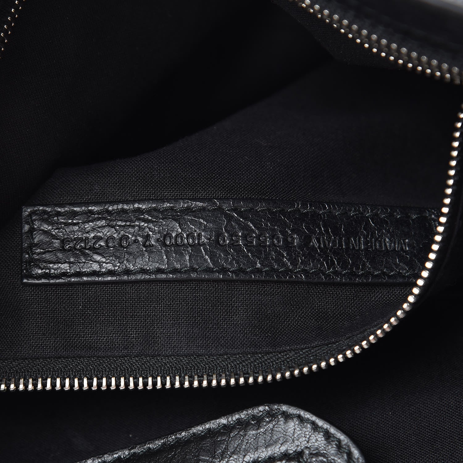 Balenciaga Agneau Classic Silver Hardware City Black 7 of 9