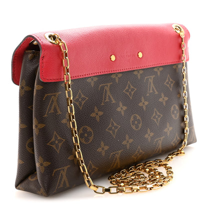 Louis Vuitton Monogram Pallas Chain Poppy 3 of 9