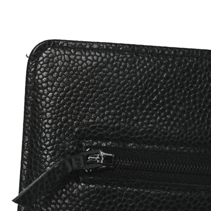 Chanel Caviar Quilted Wallet On Chain WOC Black 12 of 15