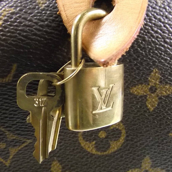 Louis Vuitton Monogram Speedy 30 8 of 9