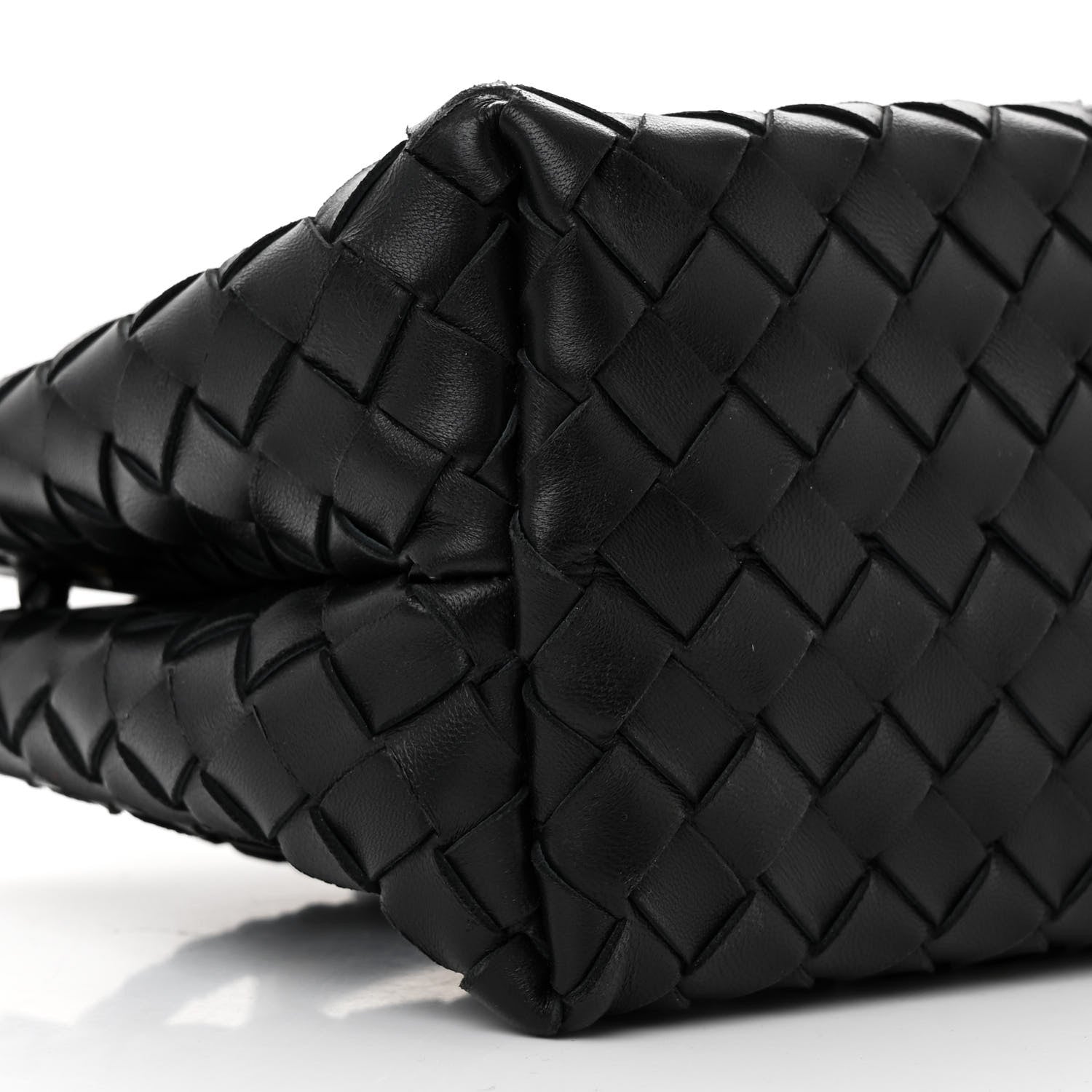 Bottega Veneta Nappa Intrecciato Small East West Andiamo Shoulder Bag Black 9 of 12