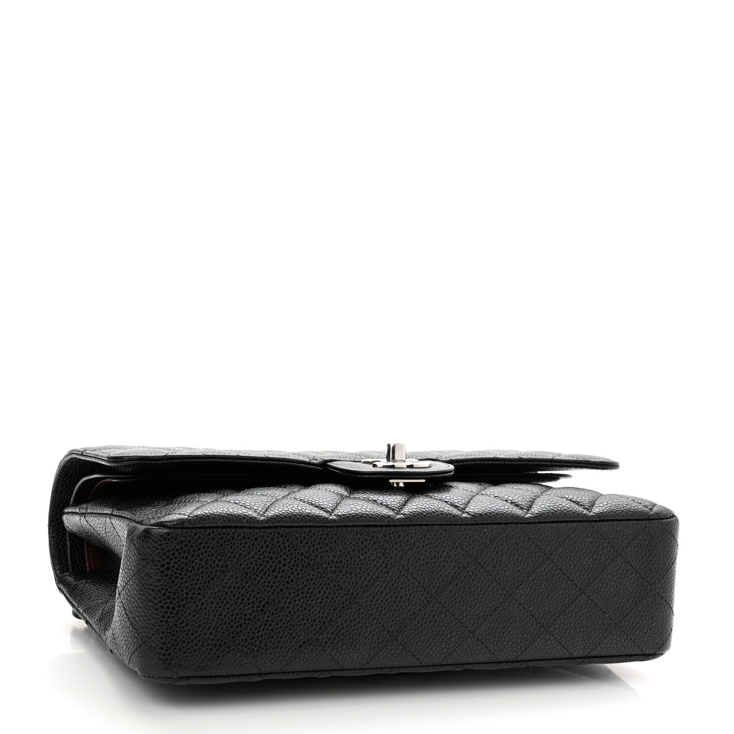 Chanel Caviar Quilted Medium Double Flap Black 3 of 9
